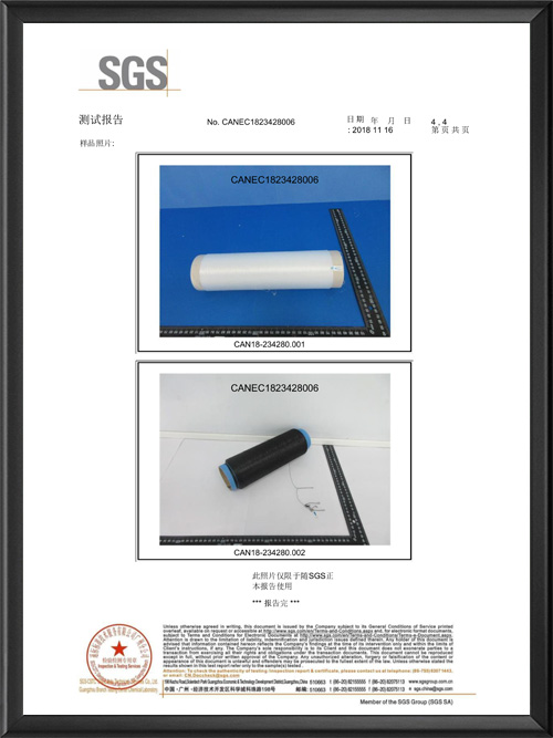涤纶低弹丝测试报告
